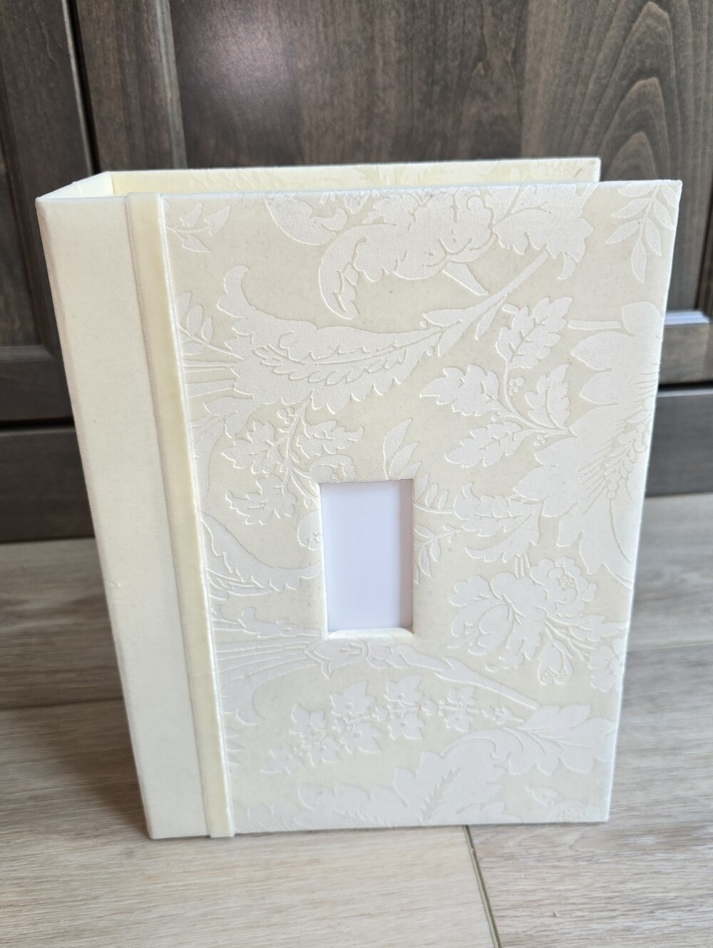 KEEPSAKE MEMORY BOX photo frame gift cards Wedding wishes Baby memories Floral